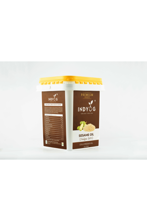 Indyug Cold Press Sesame Oil  5 litre