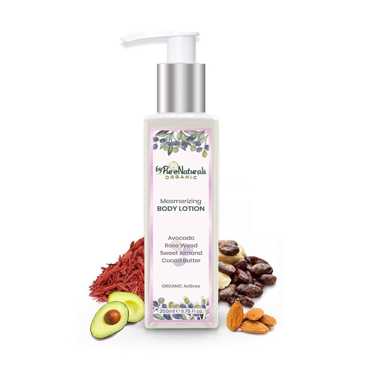 Organic Mesmerizing Luxury Moisturizing Avocado Cocoa Butter Body Lotion for Men and Women