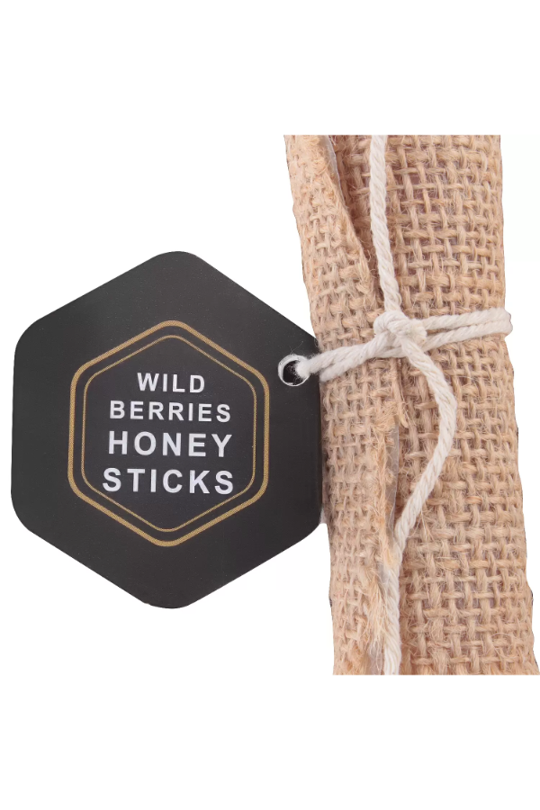 Wild berries Raw Honey sticks (bunch of 16 sticks)( 80g)