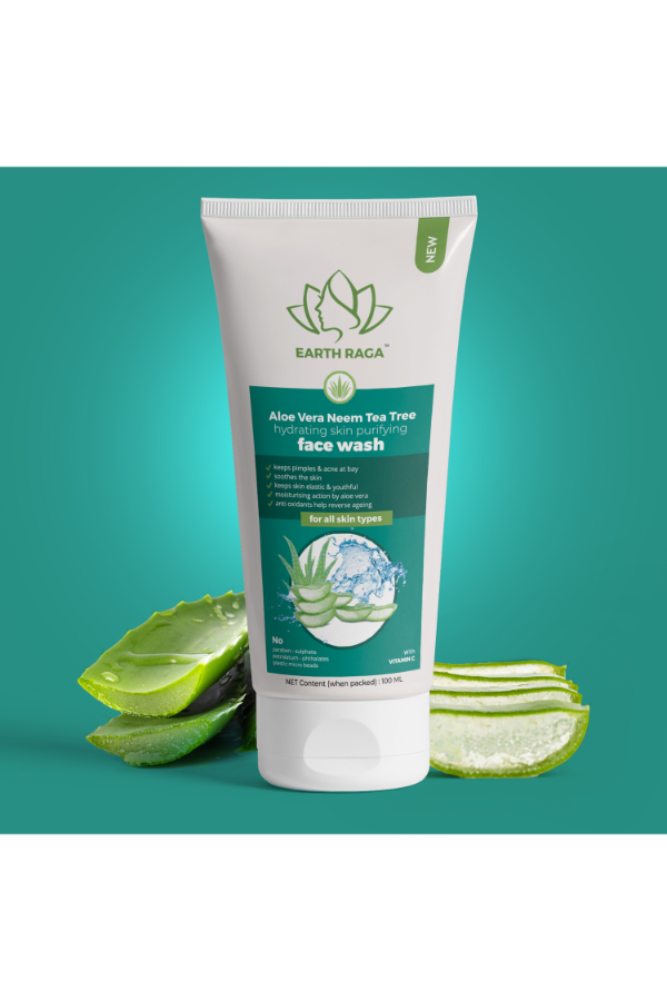 Aloe Vera Neem Tea Tree Face Wash