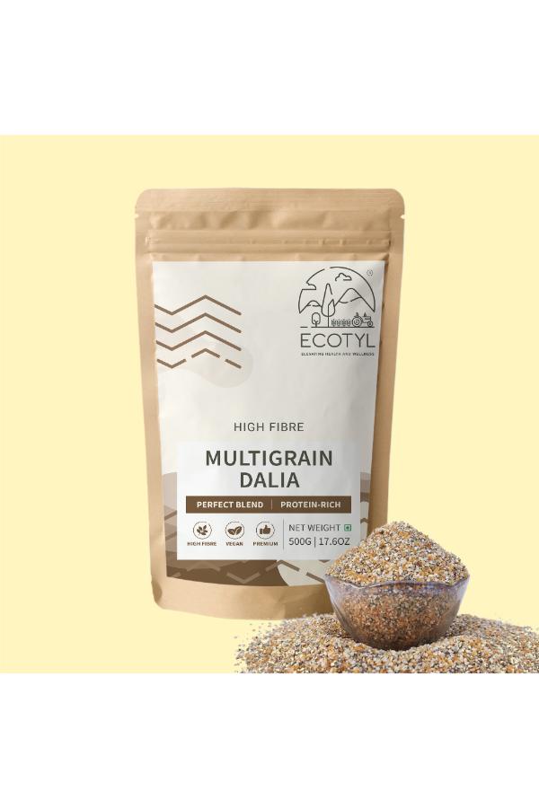 Ecotyl Multigrain Daliya | 5 Super Grains | Porridge | Easy to Make | 500g